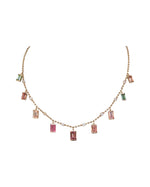 Montana - Tourmaline & Diamond Choker Necklace